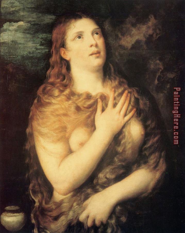 Titian Mary Magdalen Repentant